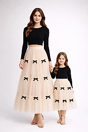 Anne Kız İkili Takım Kombin